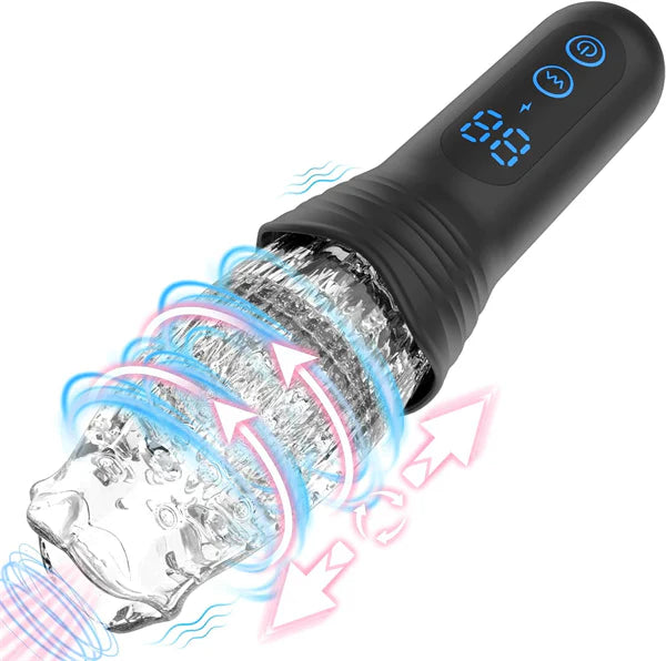 The Male Rose Pro - Thrusting Vibrating and Rotating Masturbator