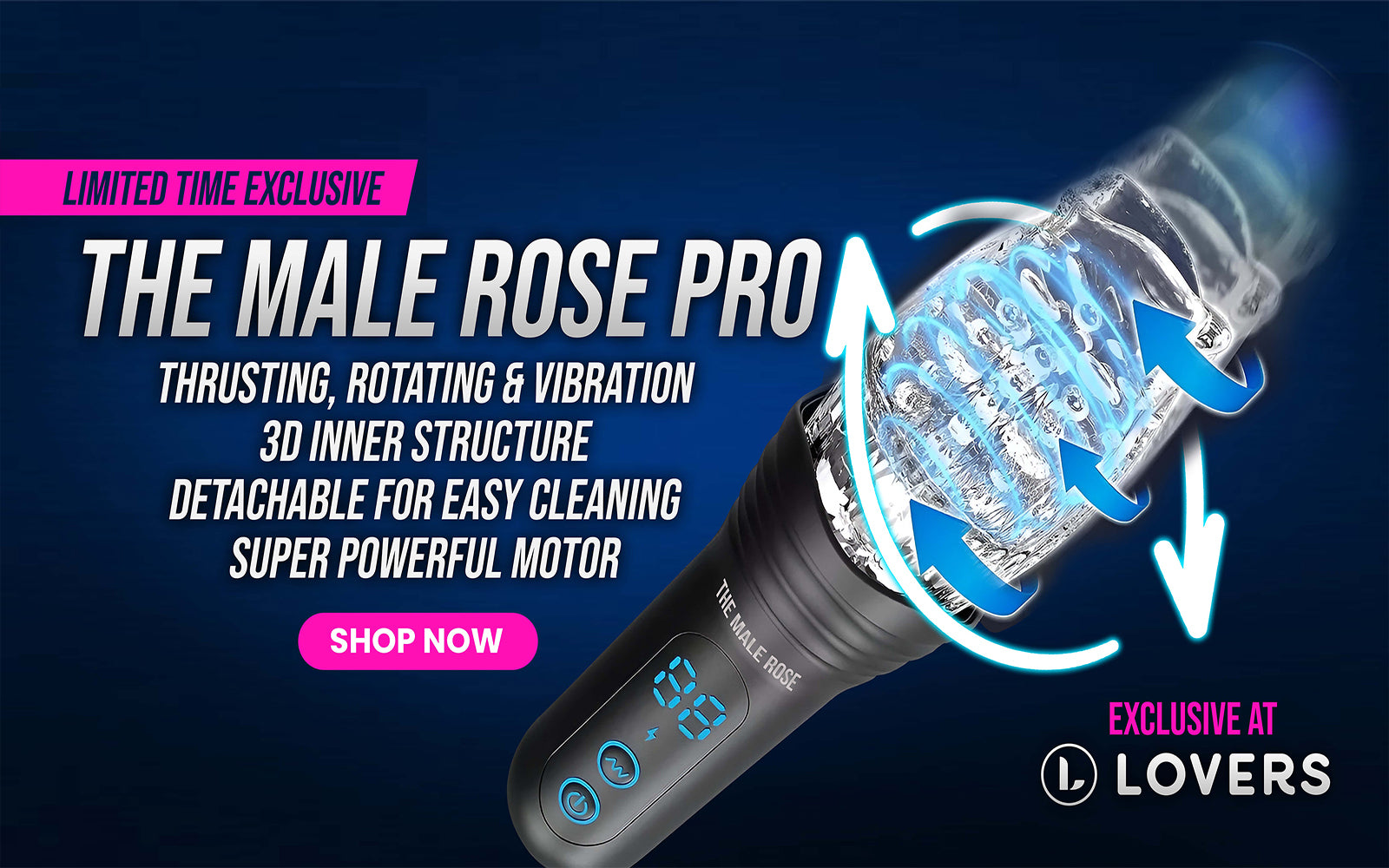 The Male Rose | #1 Rated Male Sex Toy